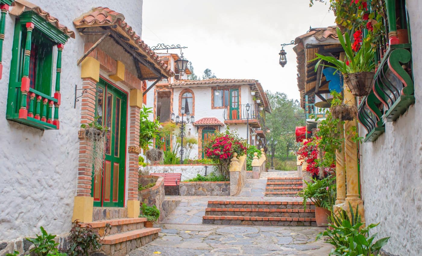 Pueblito Boyacense, cerca de Tunja