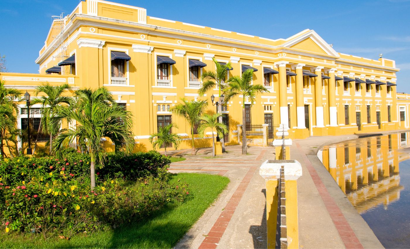 La antigua aduana de Barranquilla