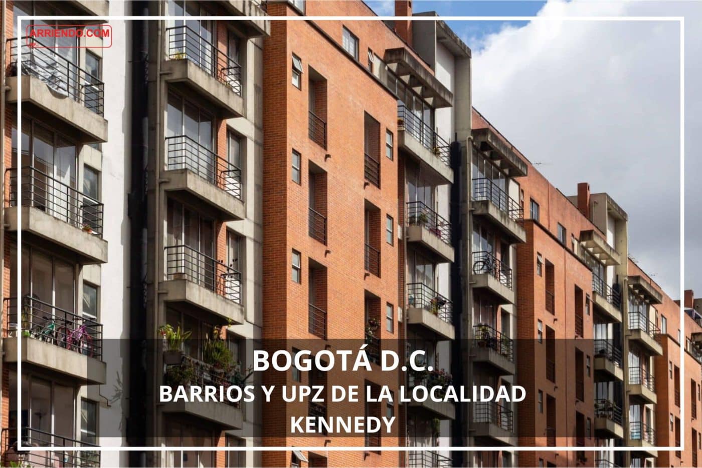 Barrios y UPZ de la localidad Kennedy