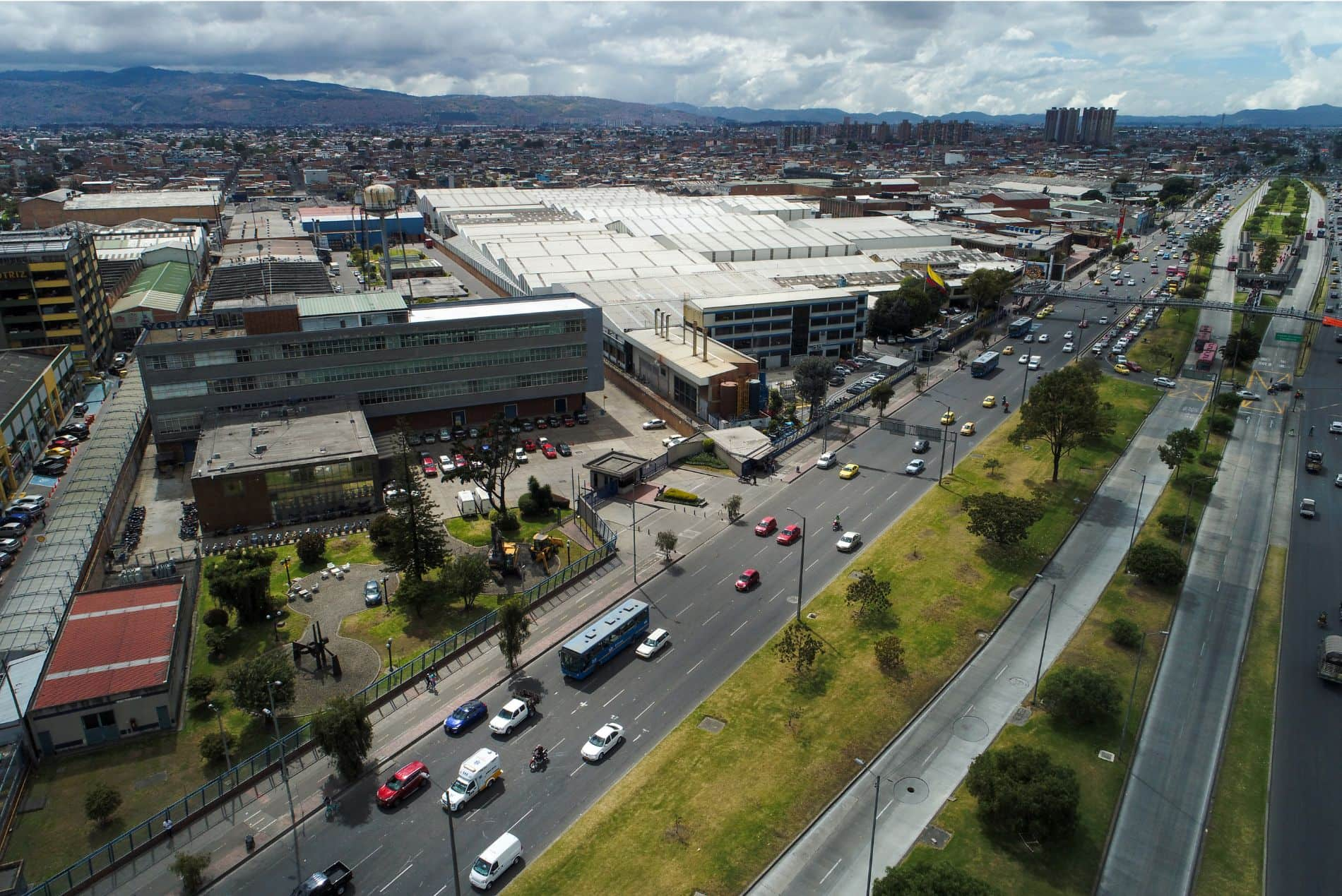 UPZ y barrios que conforman Puente Aranda, Bogotá