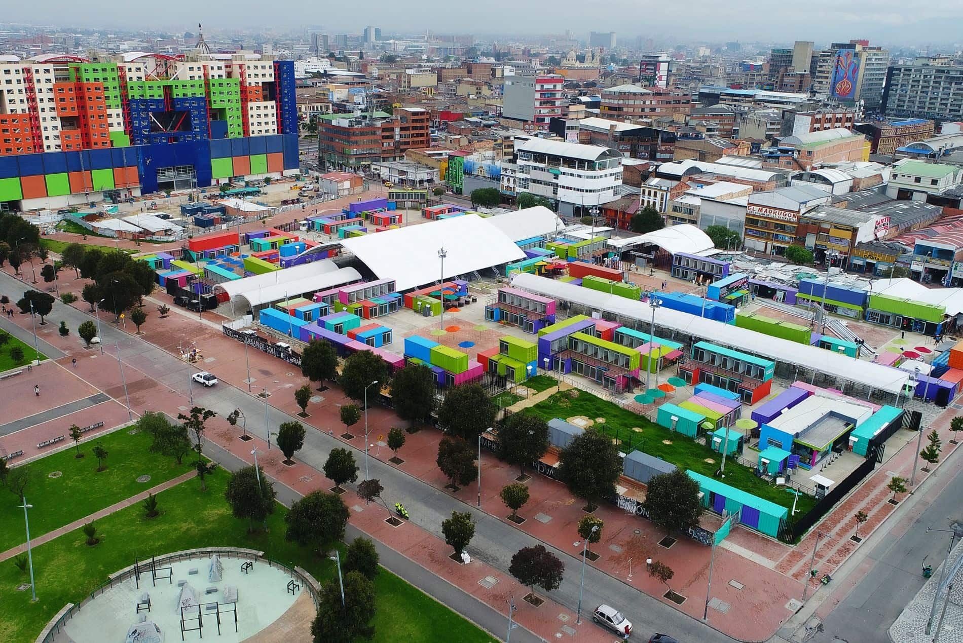 UPZ y barrios que conforman los Mártires, Bogotá