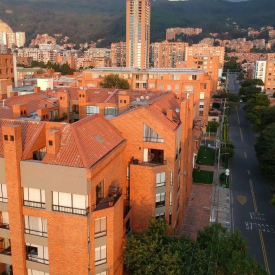 Upz y barrios que conforman Teusaquillo, Bogotá