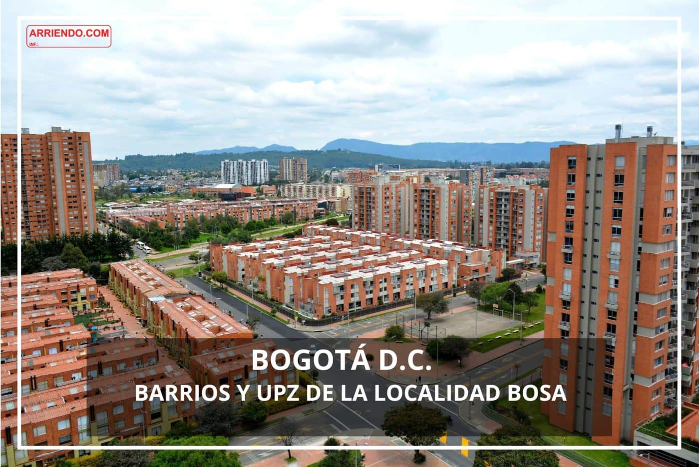 Barrios y UPZ de la localidad Bosa