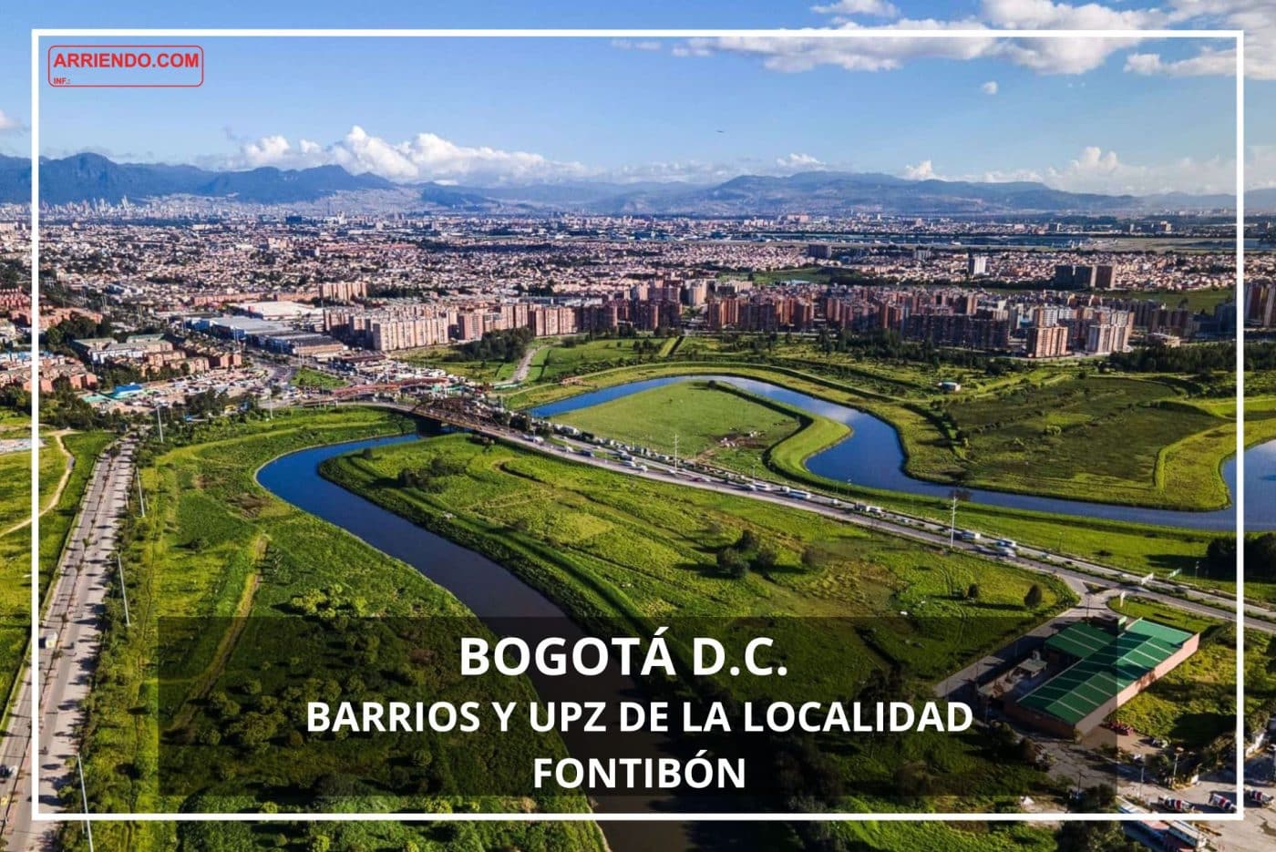 Barrios y UPZ de la localidad Fontibón