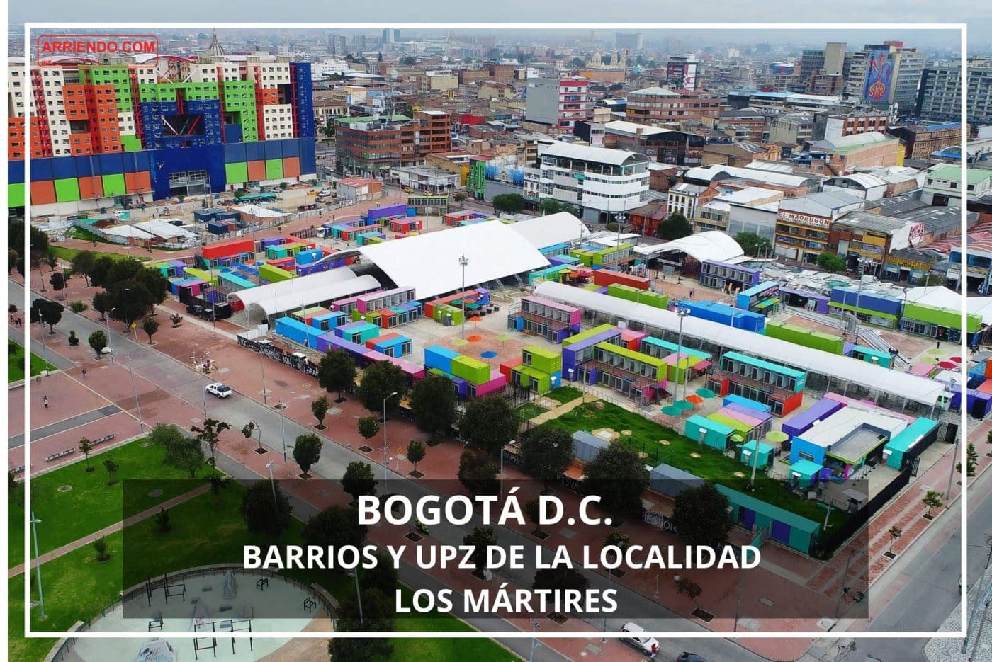 Barrios y UPZ de la localidad Los Mártires