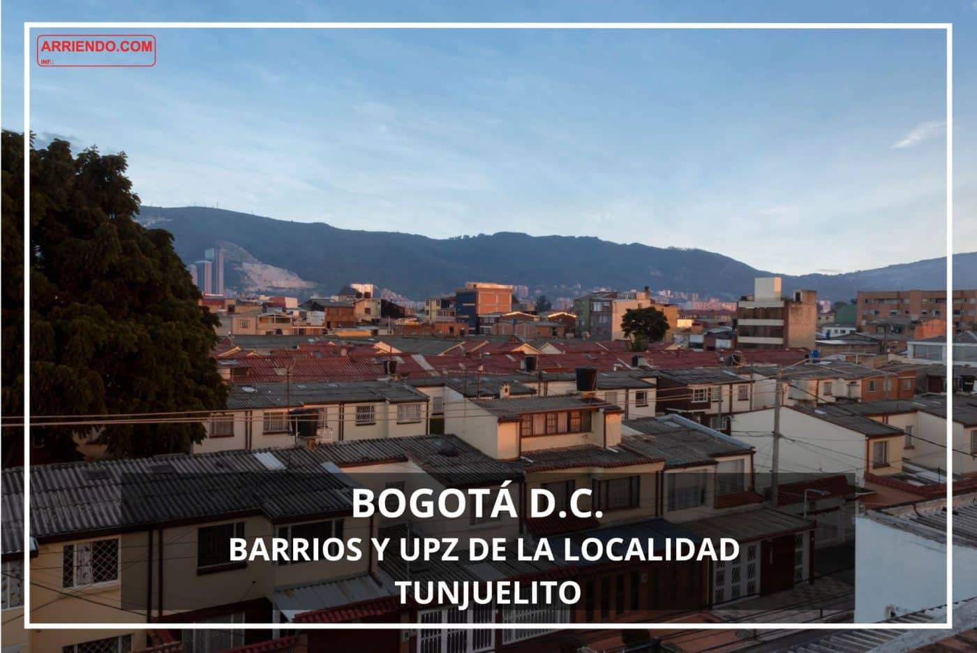 Barrios y UPZ de la localidad Tunjuelito