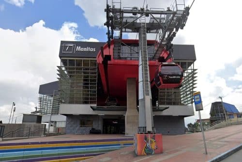 Recorrido de Transmicable en Ciudad Bolivar