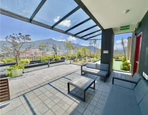 terraza comunal edificio barrio santa paula