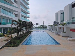 Apartamento amoblado en arriendo en la Boquilla3