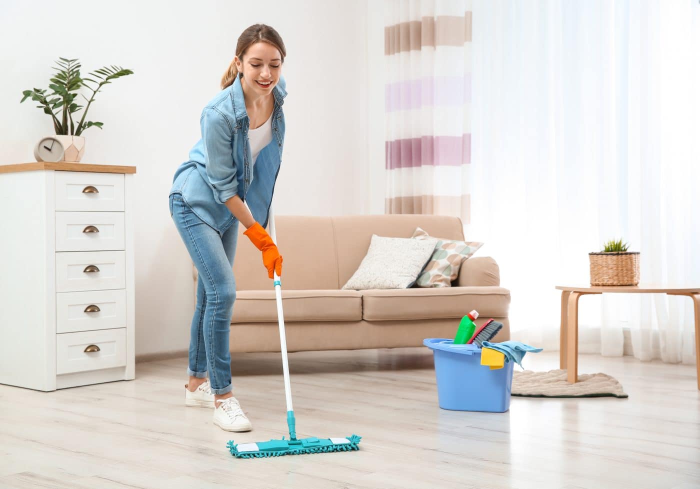 9 trucos para mantener pulcro el piso de un apartamento